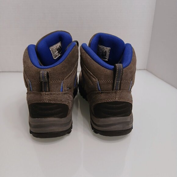 Cabela's Ladies Portia II Hiking Boots 6.5 M Leather Lace Up Gray Blue - Picture 4 of 7